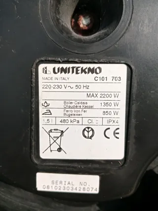 Vaporeta Unitekno 2200W