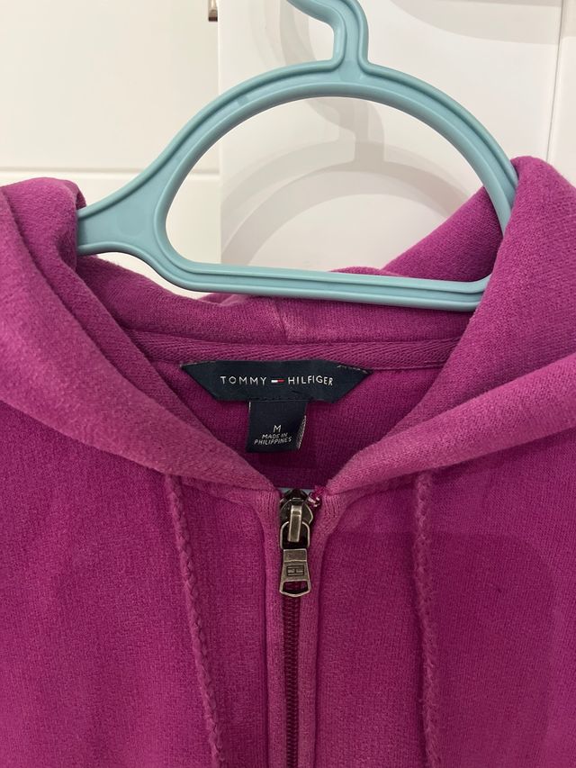 Sudadera Tommy Hilfiger Morada