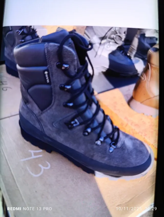 Bota de dotación negra