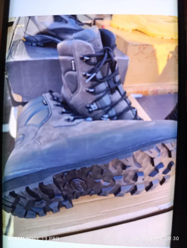 Bota de dotación negra