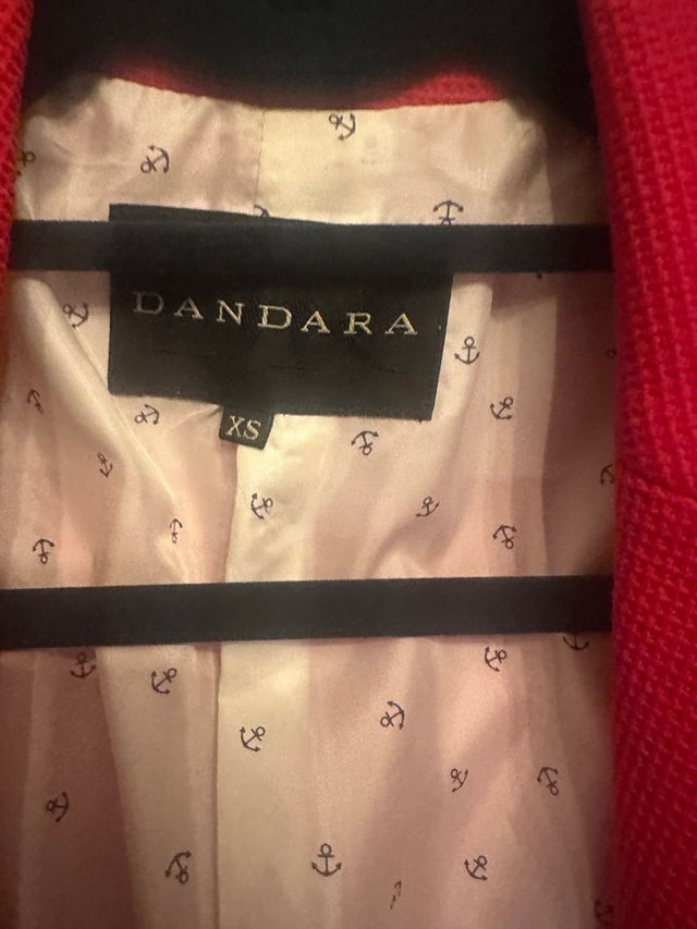 Chaqueta Dandara Roja Talla S/M