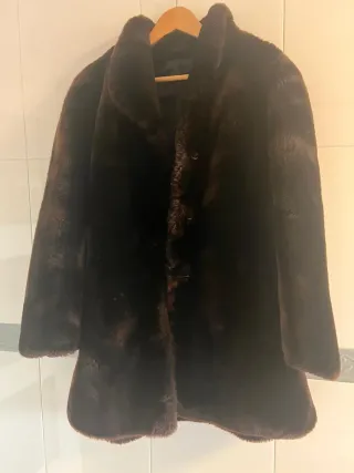 Chaquetón Mouton Pelo Marrón Auténtico