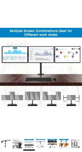 Soporte 3 Pantallas PC