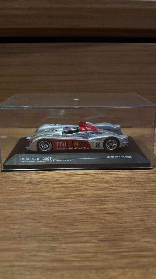 Coche Miniatura Audi R10 2006 24 Horas Le Mans