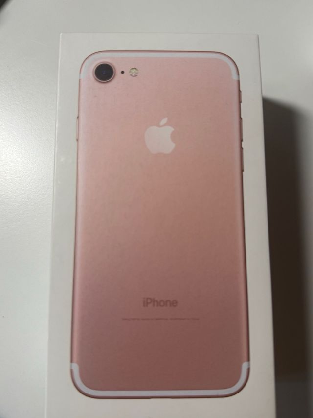 Caja Original iPhone 7 Oro Rosa 32GB