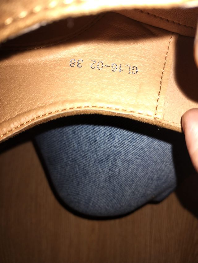 Zapatos H&D mujer de color marrón talla 38