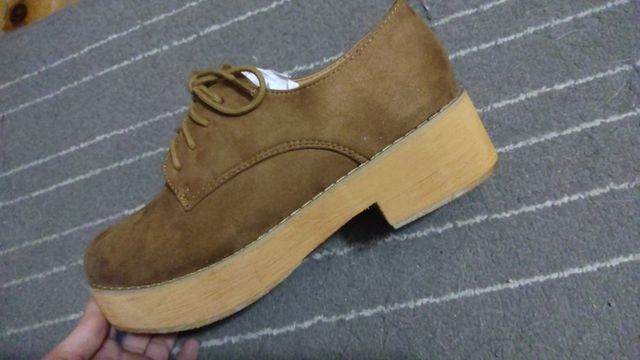 Zapatos H&D mujer de color marrón talla 38