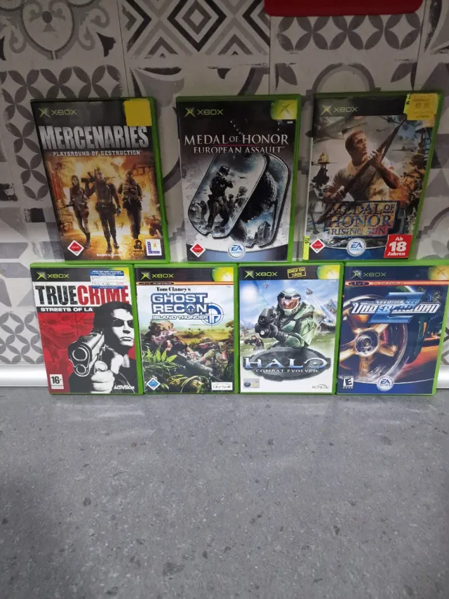 Xbox: Mercenaries, Medal of Honor, Halo, etc.