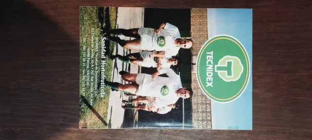 Revista Rugby Tècnidex Valencia 95/96