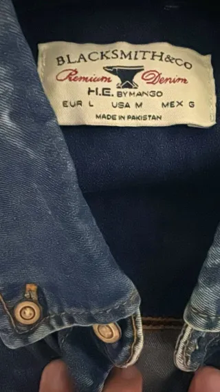 Camisa Vaquera Hombre