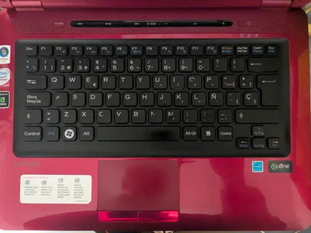 Portátil Sony Vaio VGN-CS21S Intel Core 2 Duo
