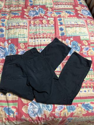 Jeans cargo neri donna cotone