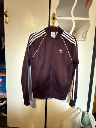 Chaqueta Adidas Negra y Blanca