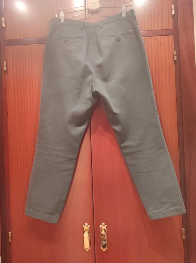 Pantalón Massimo Dutti Verde Talla 38