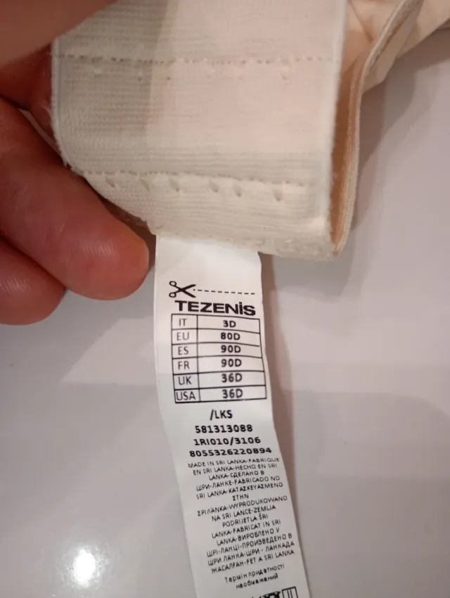 Sujetador Tezenis Beige