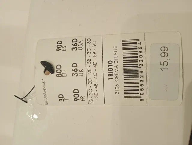 Sujetador Tezenis Beige