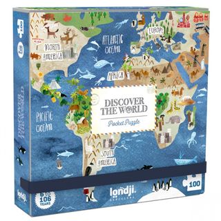 Pocket puzzle Discover the world Londji