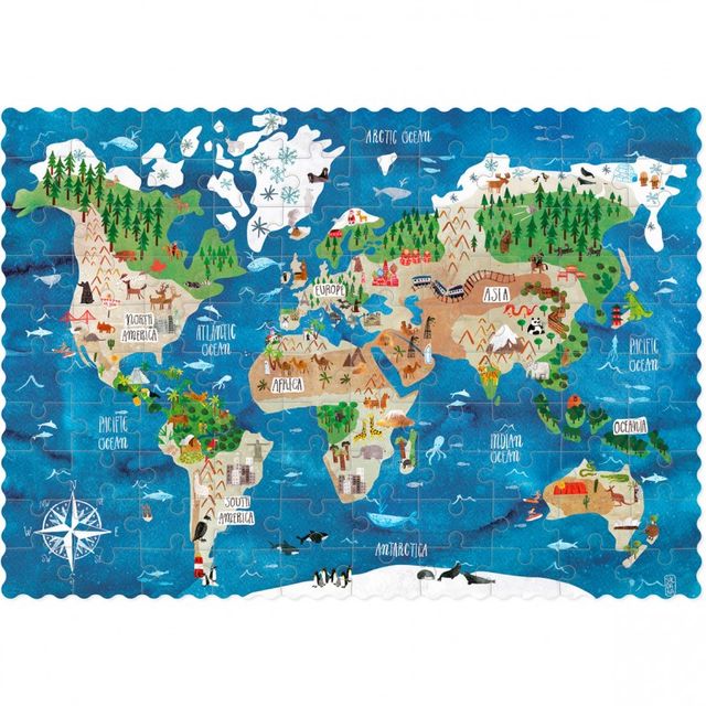 Pocket puzzle Discover the world Londji