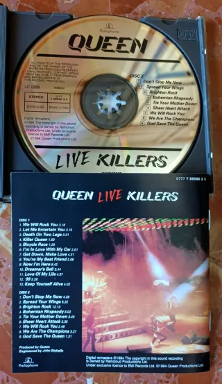 QUEEN - Live Killers. 2Cds