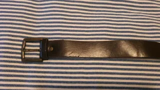 Cinturón mujer marrón chocolate