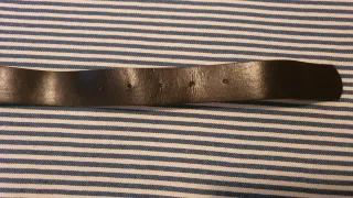 Cinturón mujer marrón chocolate