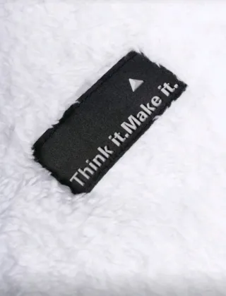 Chaqueta polar patchwork talla única