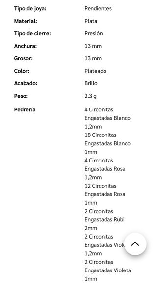 Pendientes Mano de Fátima Lotus Plata