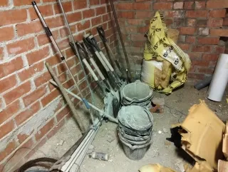 Lote de palas y cubos