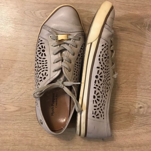 Hush Puppies t36 bailarinas/zapatillas piel
