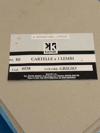 Cartelle ufficio A4 nuove vari colori (160 pz)