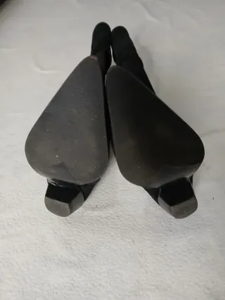 Stivali scamosciati neri - Tg 36