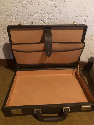 Valigetta vintage in pelle