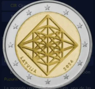 LETONIA MONEDA DE 2€ CONMEMORATIVA 2024 S/C