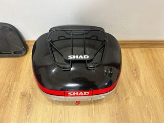 Baúl Shad SH50 respaldo Top Case maleta cofreMoto