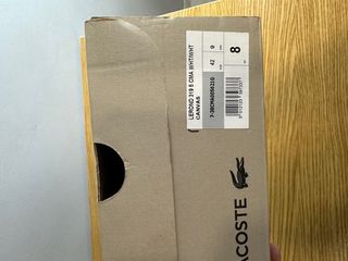 Zapatillas Lacoste Blancas nuevas