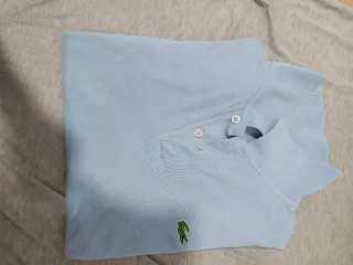 Polo Lacoste Azul Talla M