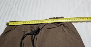 Pantalón marrón gomas mujer