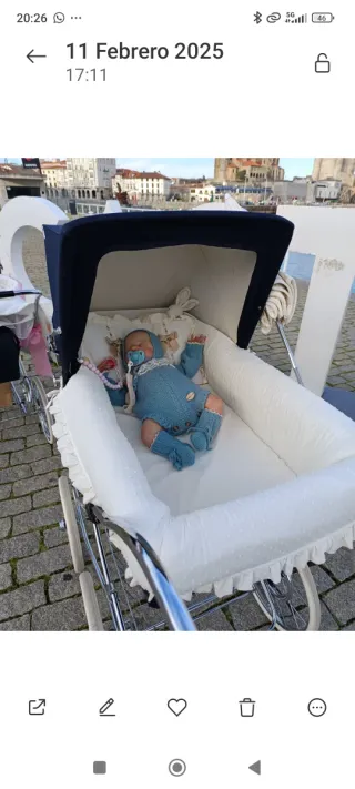 Carrito Bebé Arrue Princess Clásico