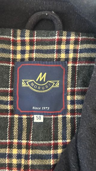 Abrigo Negro dd hombre Talla XXL