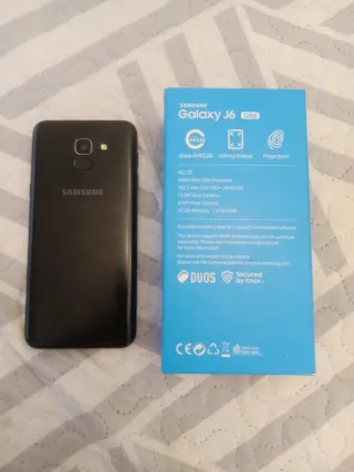 Samsung Galaxy J6 Nero