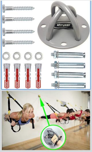 Anclaje de pared/techo para TRX