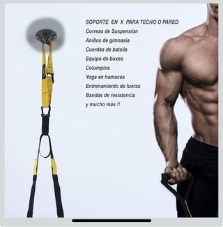 Anclaje de pared/techo para TRX