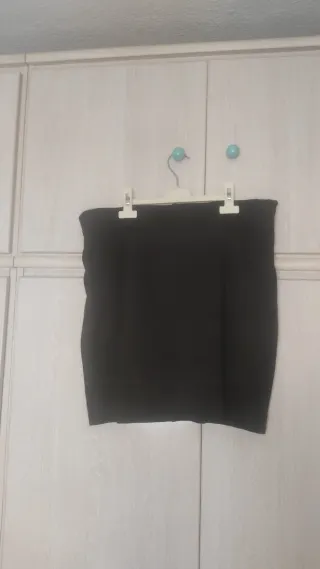 Falda verde de invierno