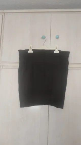 Falda verde de invierno