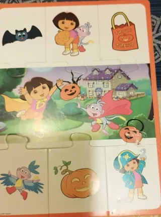 Puzzle Las 4 Estaciones Dora 4-5 años