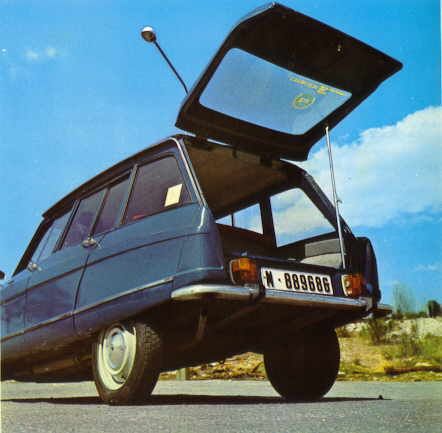 Luces traseras Citroën Dynam ami ranchera