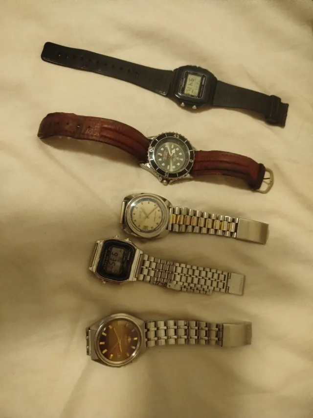 Lote de 5 relojes