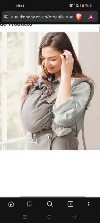 2 Mochilas Portabebés Quokka