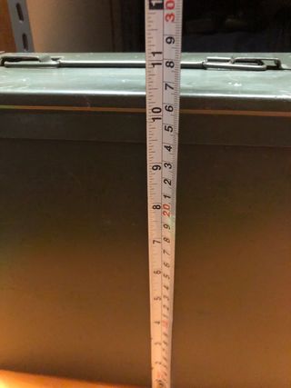 cassetta metallica 30x27x15