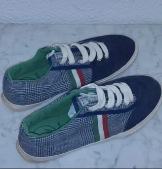 Zapatillas El Ganso Azul Multicor